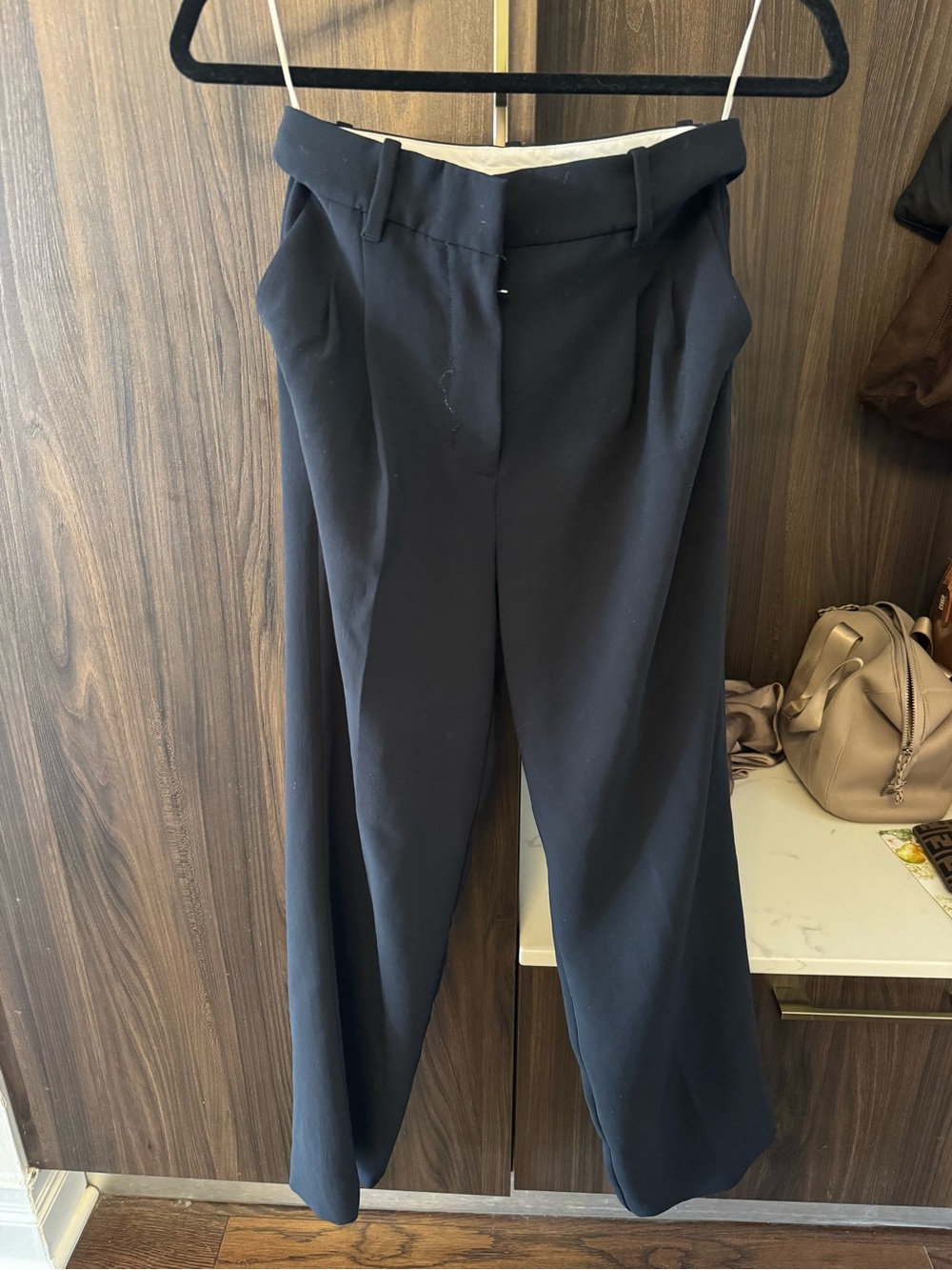 Aritzia black effortless pants - Black